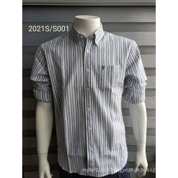 High Quality Yellow Stripes Men's Shirts